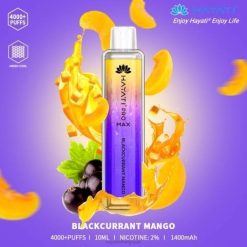 Grossiste Vape Jetable J2D8146 | Hayati Pro Max mangue cassis 4000