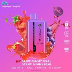 Grossiste Vape Jetable J2D8226 | Hayati Pro Ultra ours gommeux aux raisins/ours gommeux aux fraises