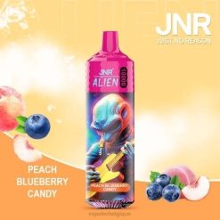 Grossiste Vape Jetable J2D8656 | JNR ALIEN bonbons pêche-myrtille