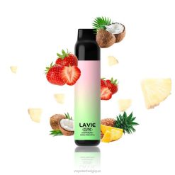 LAVIE BAR 3000 bouffées 6J6R291 | Vape Grossiste fraise coco pomme