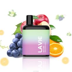 LAVIE BOX 3500 bouffées 6J6R212 | Cigarette Electronique Grossiste raisin orange pomme