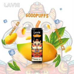 LAVIE Coke BAR 6000 bouffées 6J6R270 | Cigarette Electronique Bruxelles glace à la mangue