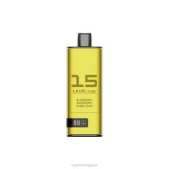 LAVIE Cube 20000 bouffées 6J6R49 | Grossiste Vape En Ligne bubblegum myrtille-framboise