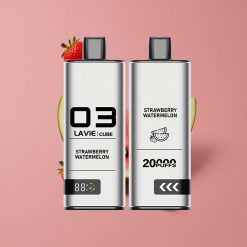 Lavie Cube 20000 Puffs Vape Jetable Fraise Pastèque 28ML 600mAh