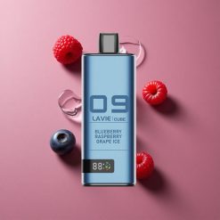 Lavie Cube 20000 Puffs Vape Jetable Myrtille Framboise Raisin Glacé 28ML 600mAh
