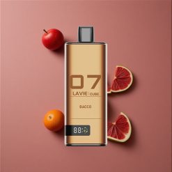 Lavie Cube 20000 Puffs Vape Jetable Tabac avec 28ML de Liquide et Port de Chargement Type C