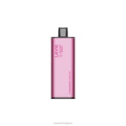 LAVIE GOLDEN BRICK 10000 bouffées 6J6R65 | Vapoter Belgique glace fraise kiwi