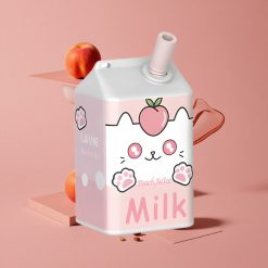 LAVIE Milk 7000 Puffs Jus de Pêche Capacité d'E-liquide: 16ML Port de Charge: Type C Rechargeable