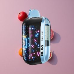 NEXA Ultra 50000 Puffs Vape Jetable Rose et Bleu avec Écran Courbe 3D et Charge Type-C