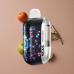 NEXA Ultra 50K Vape Jetable Menthe d'Hiver 20ml Capacité Préremplie Écran Courbé 3D