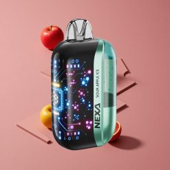 NEXA Ultra 50K Vape Jetable Pomme Acidulée Glacée 20ml Capacité Préremplie 800mah Capacité Batterie