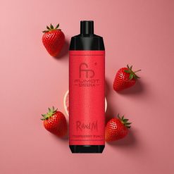 RandM Fumot Shisha 10000 Puffs e-cigarette jetable Fraise Punch avec 18ml e-liquide prérempli et 0.5% de Nicotine