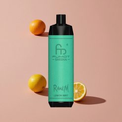 RandM Fumot Shisha 10000 Puffs E-liquide Prérempli 18ml Citron Menthe