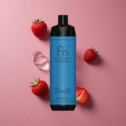 RandM Fumot Shisha 10000 Puffs E-liquide Prérempli 18ml Glace aux Baies