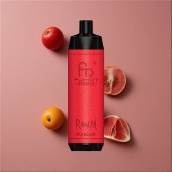 RandM Fumot Shisha 10000 Puffs Vape Jetable Sang Maudit 18ml Préremplie 0.6ohm Mesh Coil