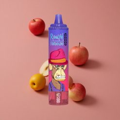 RandM Fumot Tornado 15000 Puffs Pomme Acidulée Vape Jetable 25ml LCD
