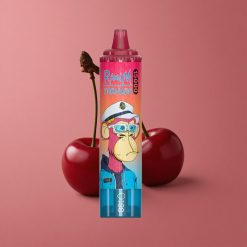 RandM Fumot Tornado 15000 Puffs Vape Jetable Cerise avec 25ml de Capacité et Batterie 850mAh