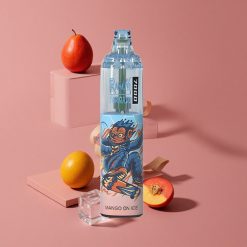 RandM Fumot Tornado 7000 Puffs Mangue Glacée 14 ML E-liquide Air-Adjustable