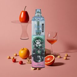 RandM Fumot Tornado 7000 Puffs Vape Jetable Pina Colada Rhum 14 ML E-Liquide et Air-Adjustable