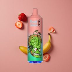 RandM Fumot Tornado 9000 Puffs Fraise Banane 18 mL Affichage RGB