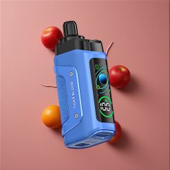 Razz Bar 45000 Puffs Barre E-Cigarette Jetable Tiger Blood (Sang de Tigre) avec Bobine Mesh 1.0 Ohm et Batterie 650 Mah Rechargeable Type-C