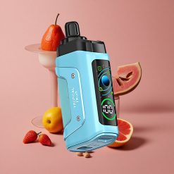 Razz Bar 45000 Puffs Tropical Fruit Vape Jetable avec Bobine Mesh 1.0 Ohm et Batterie 650 Mah Rechargeable Type-C