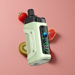 Razz Bar 45000 Puffs Vape Jetable Fraise Kiwi Bobine Mesh 1.0 Ohm Airflow Réglable