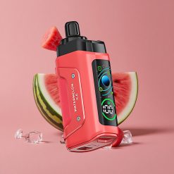 Razz Bar 45000 Puffs Vape Jetable Pastèque Glacée et Framboise avec Bobine Mesh 1.0 Ohm et Batterie 650 Mah Rechargeable Type-C