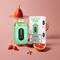 Razz Bar 50K Puffs Tropical Fruit E-cigarette Jetable Jus Exotique 650mAh Rechargeable Type-C
