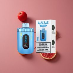 Razz Bar 50K Puffs Vape Jetable Bonbon Ours Rechargeable Type-C 2% Nicotine