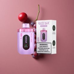 Razz Bar 50K Puffs Vape Jetable Red Bull Raisin et Framboise jusqu'à 50000 Puffs 2% Nicotine