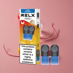 RELX Pod Pro 2 600 Puffs Boisson Glacée Pocary 1,9ml 1,8% Nicotine
