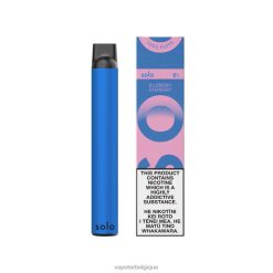 Vape En Gros 26RVJ19 - Solo collection paradis de vape jetable myrtille framboise