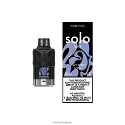 Vape En Gros 26RVJ73 - Solo MAX cosse menthe mûre