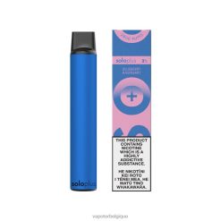Vape Grossiste 26RVJ39 - Solo Plus collection paradis de vape jetable myrtille framboise