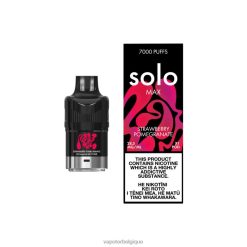 Vape Grossiste 26RVJ84 - Solo MAX cosse fraise grenade