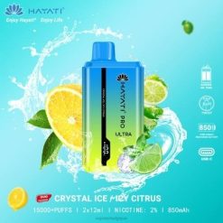 Vape Grossiste J2D8223 | Hayati Pro Ultra glace cristalline/agrumes glacés