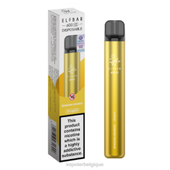 Vape Grossiste J2D8273 | ELFBAR 600V2 banane mangue 20mg