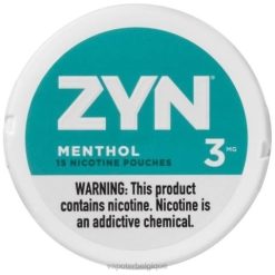 Vape Grossiste J2D833 | ZYN menthol sachet de nicotine 3mg