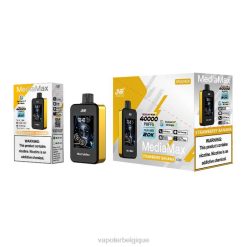 Vape Grossiste P62216 - JNR MediaMax 40 000 bouffées banane fraise