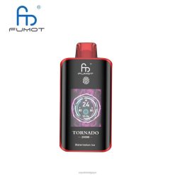Vape Wholesale Supplier L8DPZ12 glace à la pastèque - Fumot Tornado 25000 vapes jetables