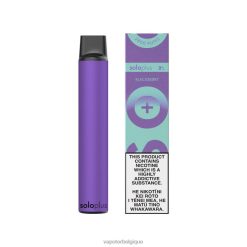 Vapoter Belgique 26RVJ38 - Solo Plus collection paradis de vape jetable mûre