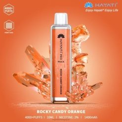 Vapoter Belgique J2D8172 | Hayati Pro Max bonbon rocheux orange 4000